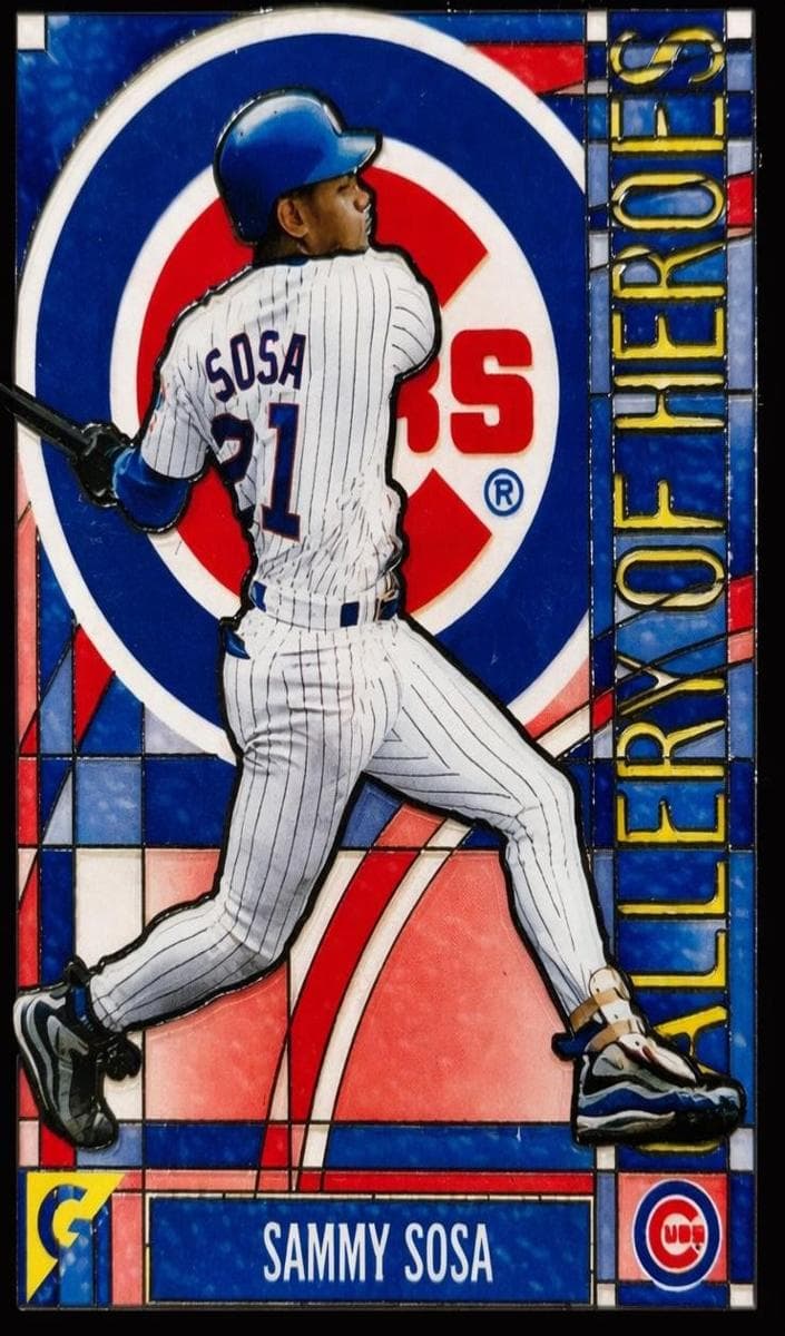 Sammy Sosa 1999 topps Topps Gallery