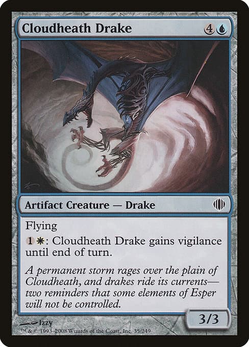 Cloudheath Drake 2008 Magic: The Gathering Shards of Alara