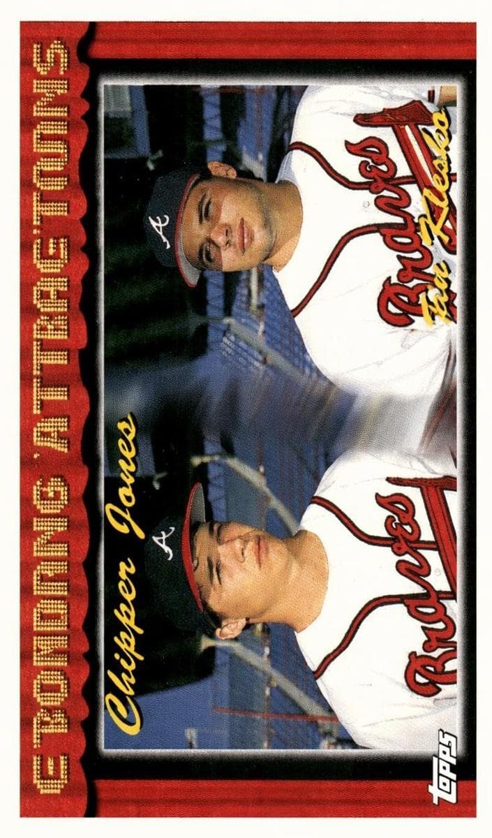Chipper Jones / Ryan Klesko 1994 topps Topps