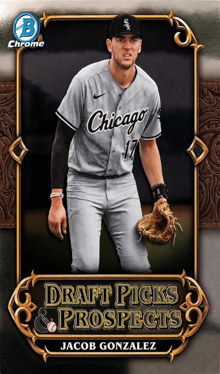 Jacob Gonzalez 2023 bowman Bowman Draft