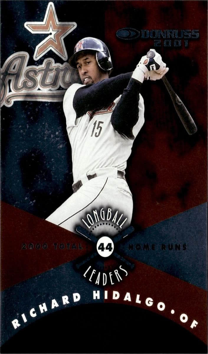 Richard Hidalgo 2001 panini Donruss
