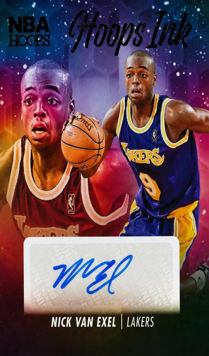 Nick Van Exel trading card