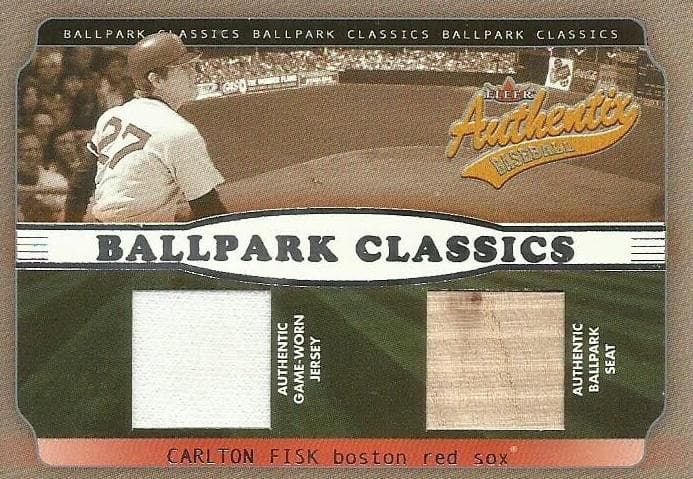 Carlton Fisk 2002 fleer