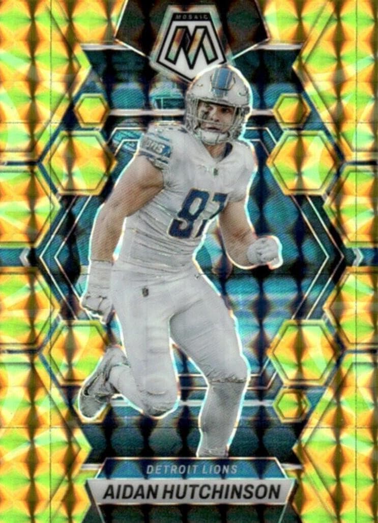 Aidan Hutchinson 2023 panini Panini Mosaic