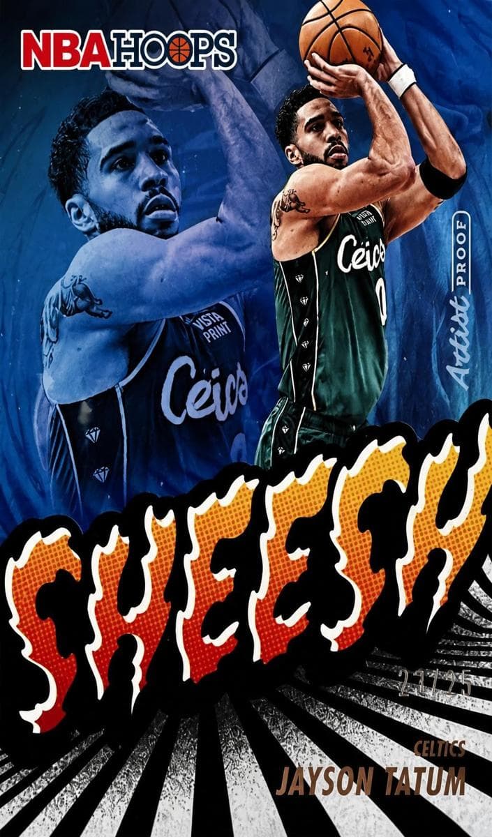 Jayson Tatum 2023 panini Hoops