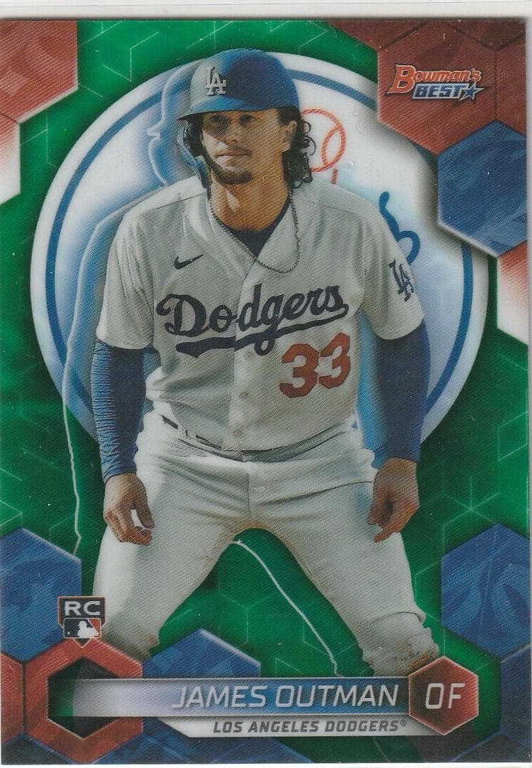 James Outman 2023 bowman Bowman's Best