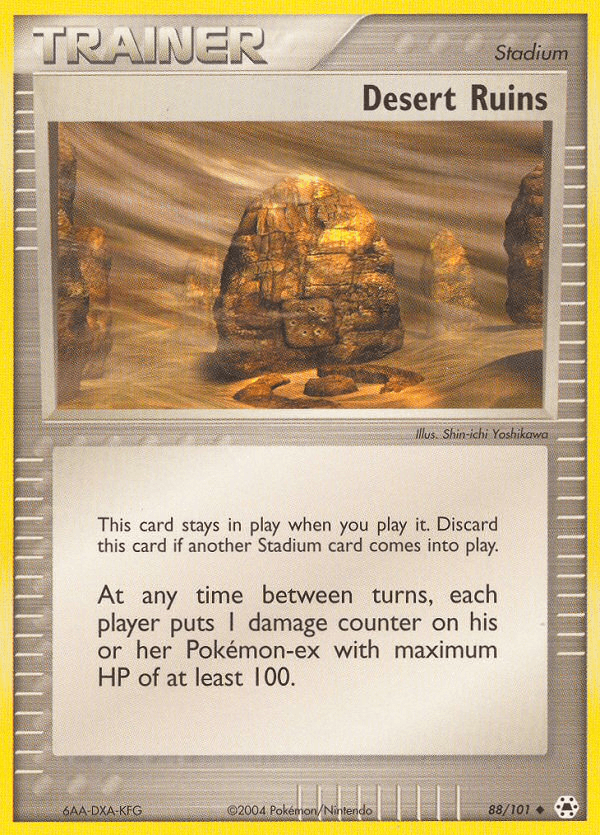 Desert Ruins Pokemon