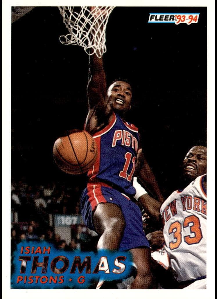 Isiah Thomas 1993 fleer Fleer