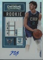 LaMelo Ball 2020 Panini Contenders auto card