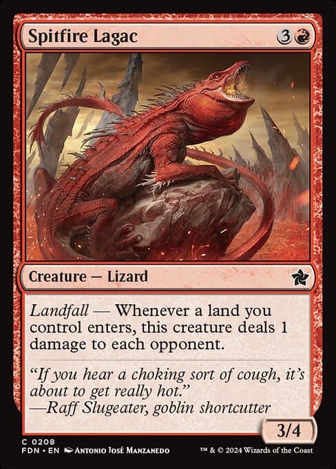 Spitfire Lagac 2020 Magic: The Gathering Zendikar Rising