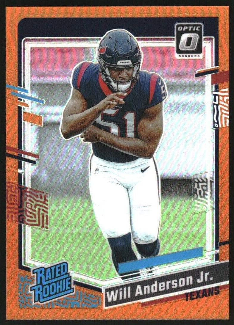 Will Anderson Jr. 2023 panini Panini Donruss Optic