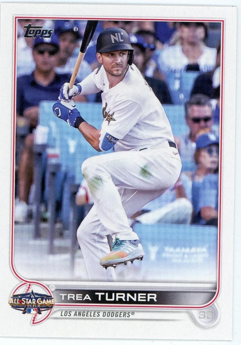 Trea Turner 2022 topps Topps Update