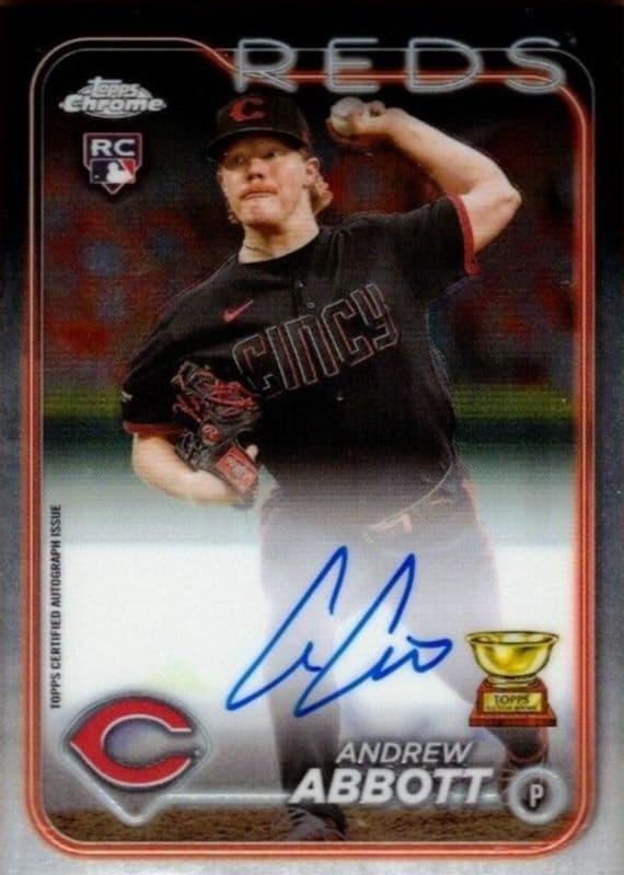 Andrew Abbott trading card