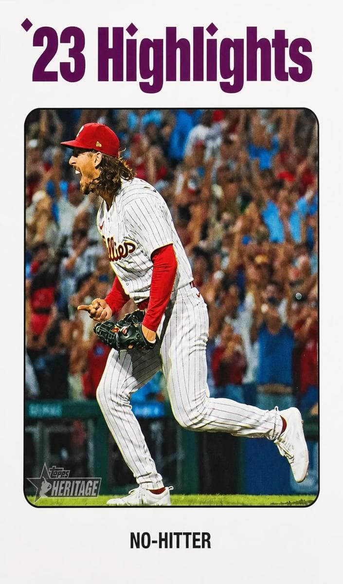No-Hitter (Michael Lorenzen) 2024 topps Topps Heritage Mini