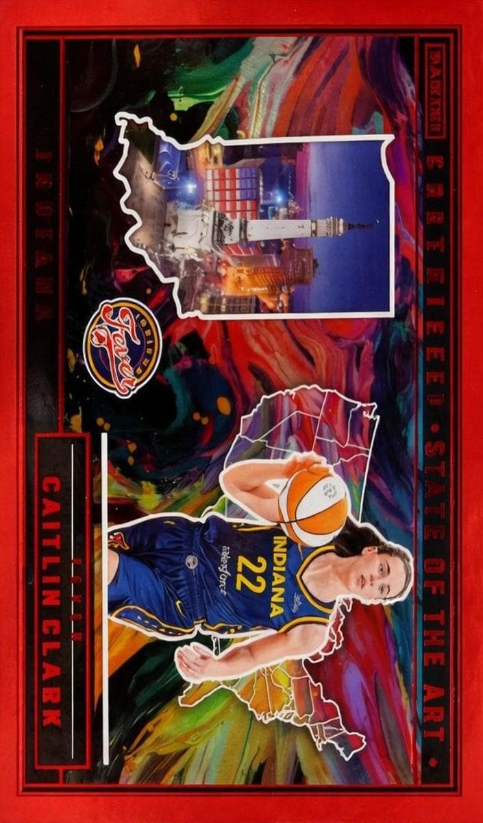 Caitlin Clark 2025 panini