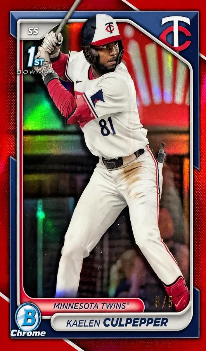 Kaelen Culpepper 2024 bowman Bowman Draft