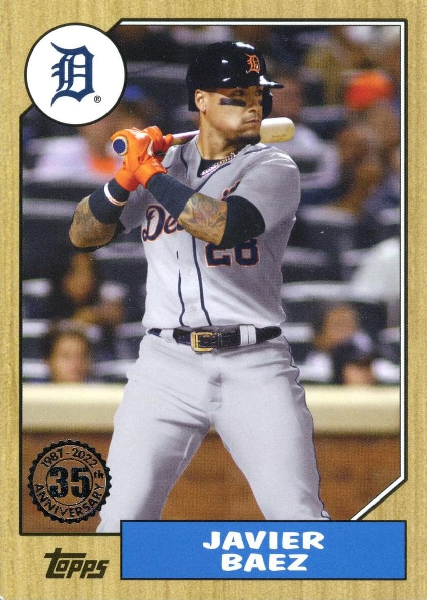 Javier Baez 2022 topps Topps