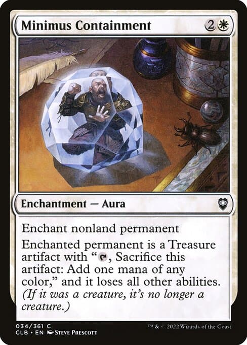 Minimus Containment 2022 Magic: The Gathering Commander Legends: Battle for Baldur's Gate