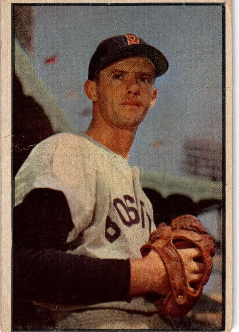 Maury McDermott 1953 bowman Bowman Color