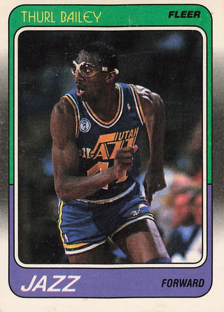Thurl Bailey trading card