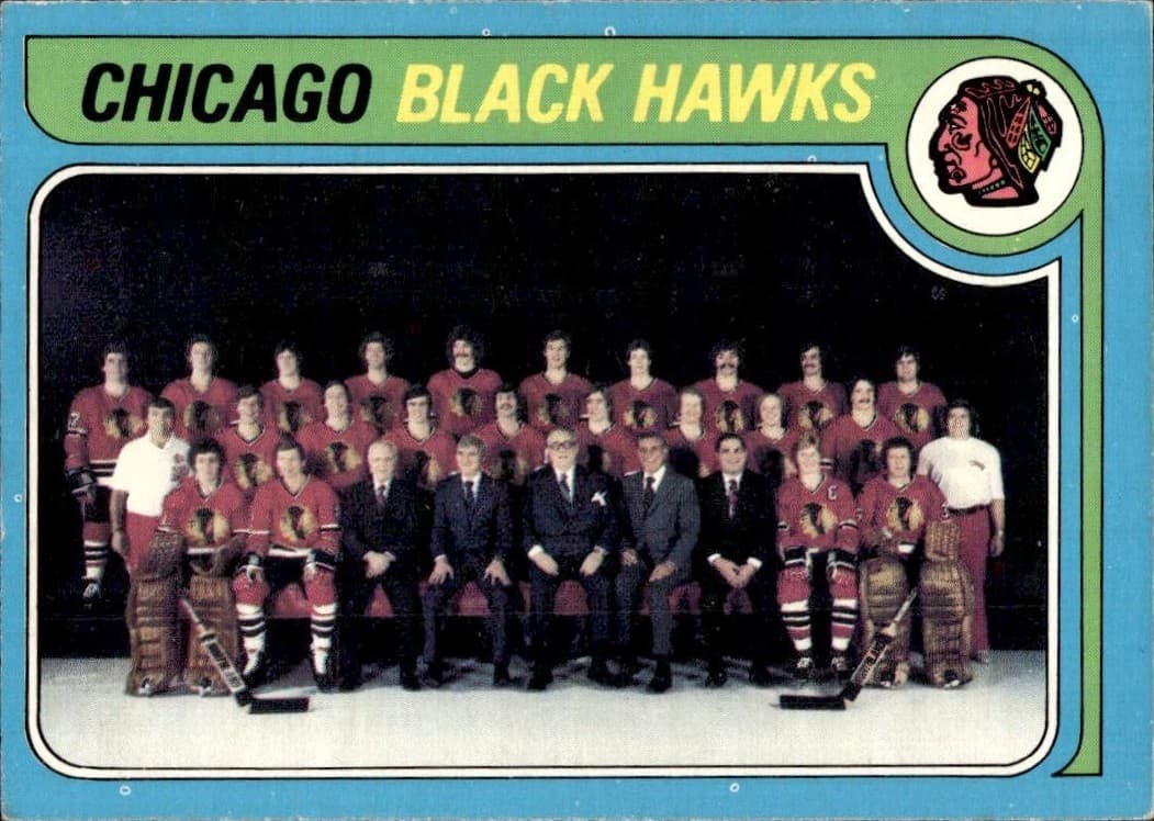 Blackhawks Team 1979 O-Pee-Chee 1979 O-Pee-Chee