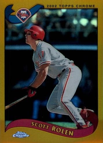 Scott Rolen 2002 topps Topps Chrome