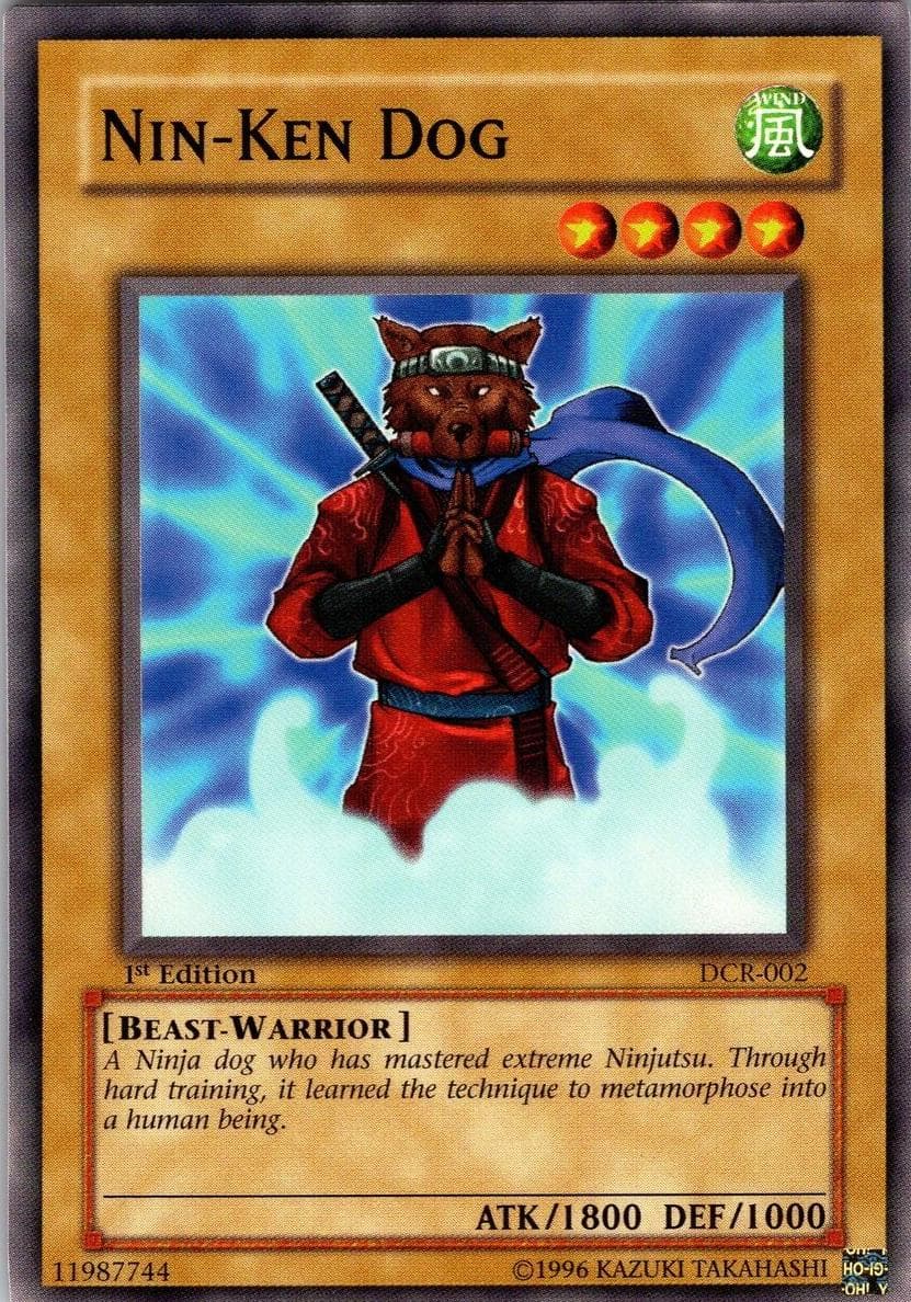 Nin-Ken Dog 2003 Yu-Gi-Oh! Dark Crisis