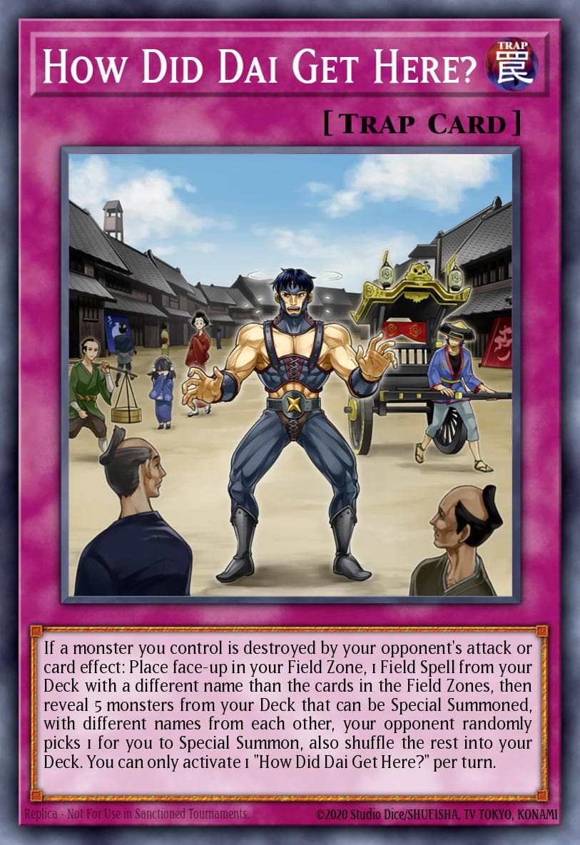 How Did Dai Get Here? 2023 Yu-Gi-Oh! Cyberstorm Access