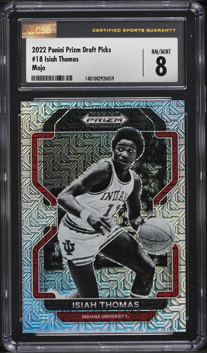 Isiah Thomas 2022 panini Panini Prizm Draft Picks