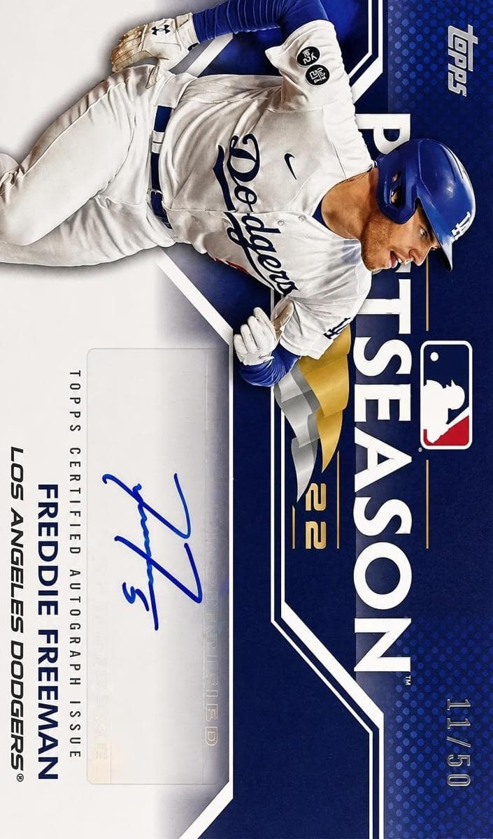 Freddie Freeman 2023 topps Topps