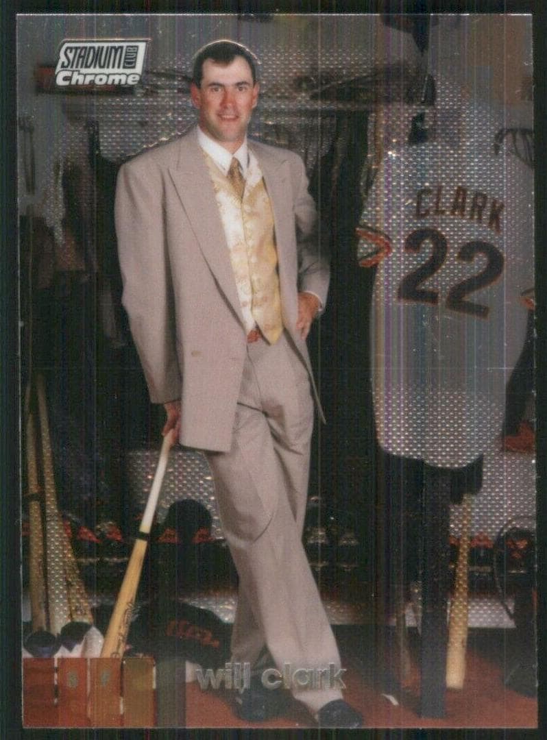Will Clark 2020 unknown Stadium Club Chrome