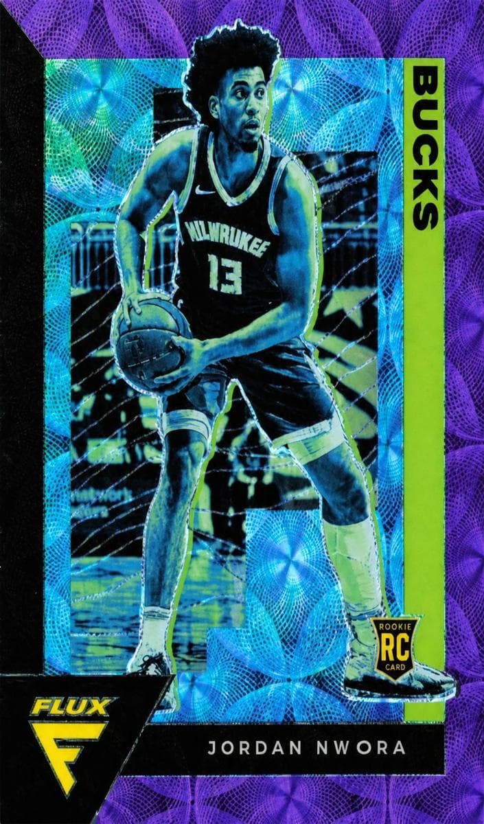 Jordan Nwora 2020 panini Panini Flux