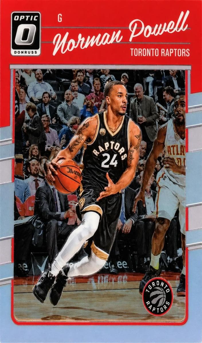 Norman Powell 2016 panini Donruss Optic