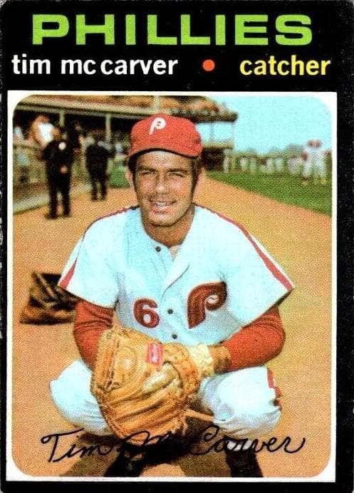 Tim McCarver 1971 topps Topps