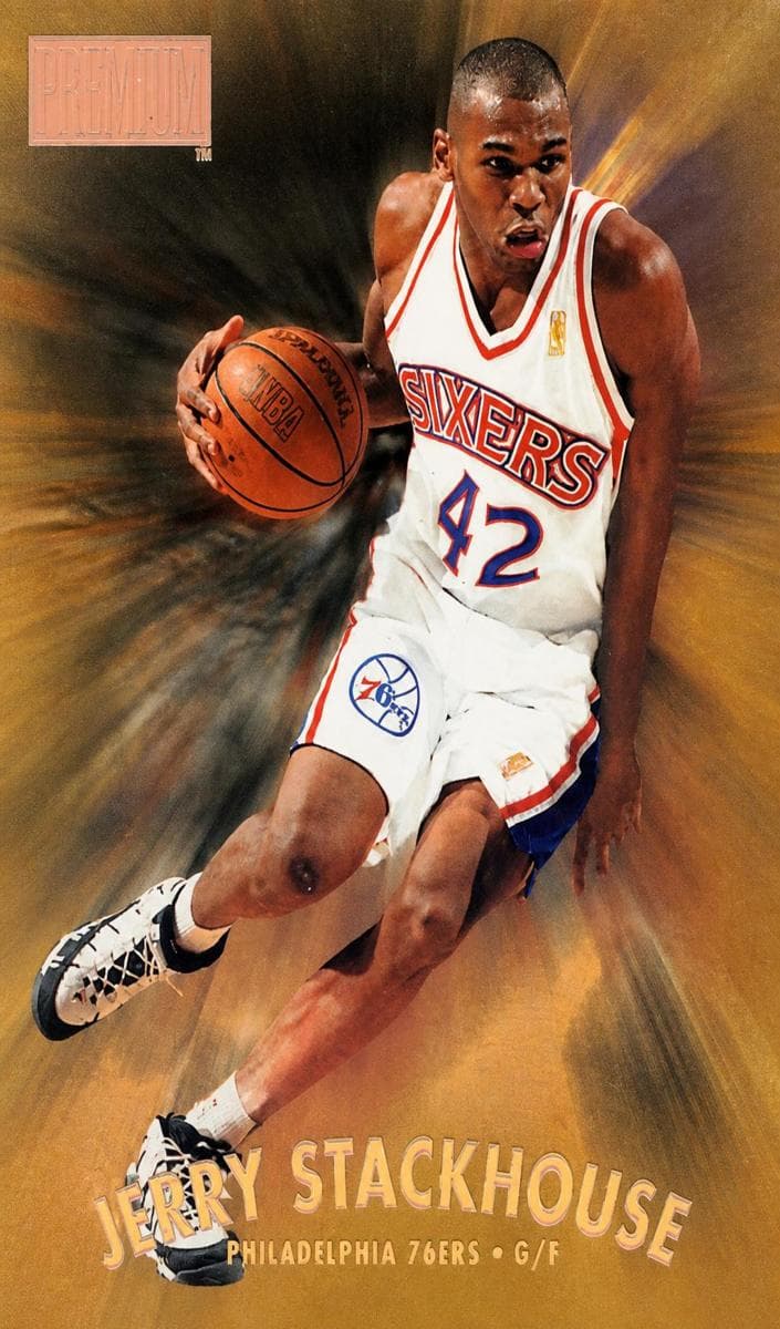 Jerry Stackhouse 1997 fleer SkyBox Premium