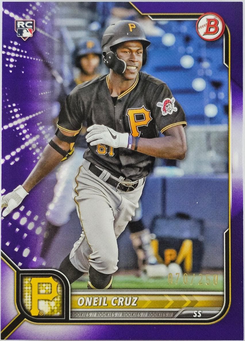 Oneil Cruz 2022 bowman Bowman