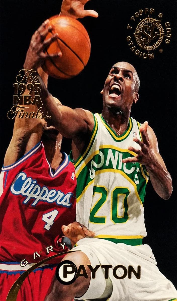 Gary Payton 1994 unknown Stadium Club