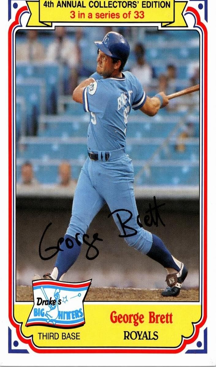 George Brett 1984 topps