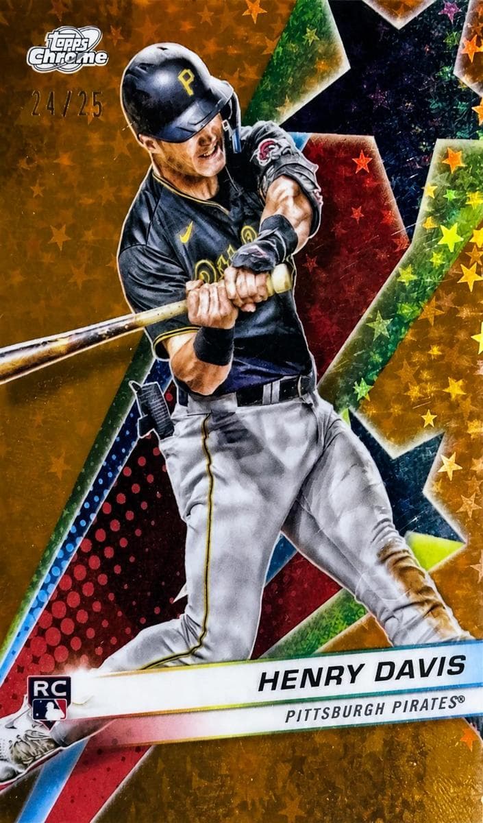 Henry Davis 2024 topps Topps Cosmic Chrome