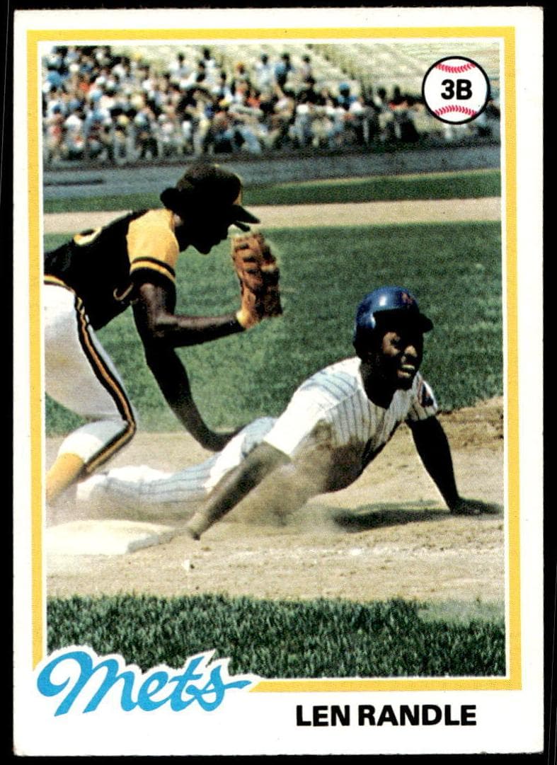 Len Randle 1978 topps Topps