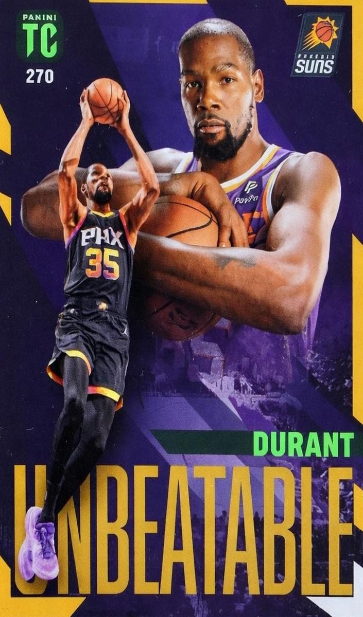 Kevin Durant 2023 panini Panini Top Class NBA