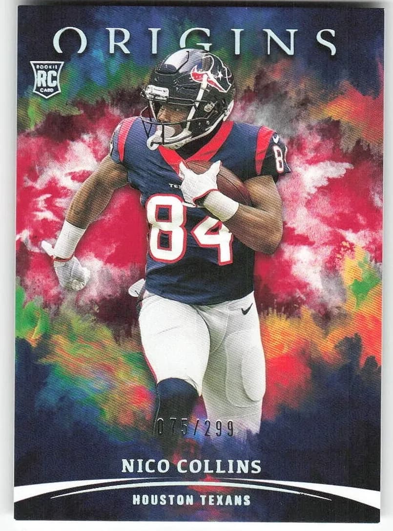 Nico Collins 2021 panini Panini Origins