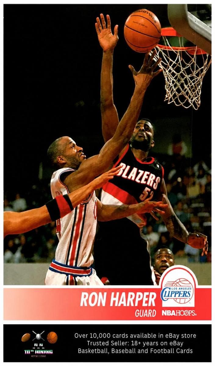 Ron Harper 1994 panini Hoops