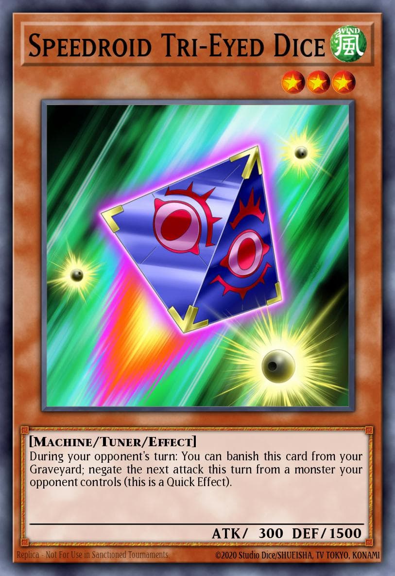 Speedroid Tri-Eyed Dice #HSRD-EN002