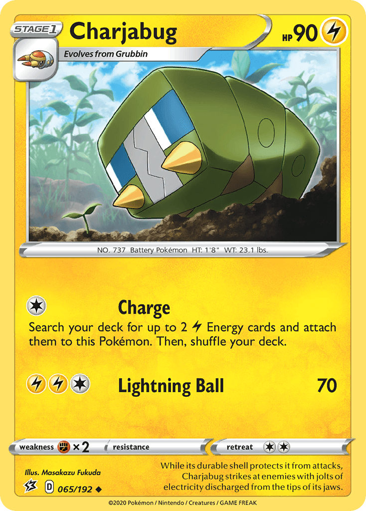 Charjabug 2020 Pokemon Rebel Clash