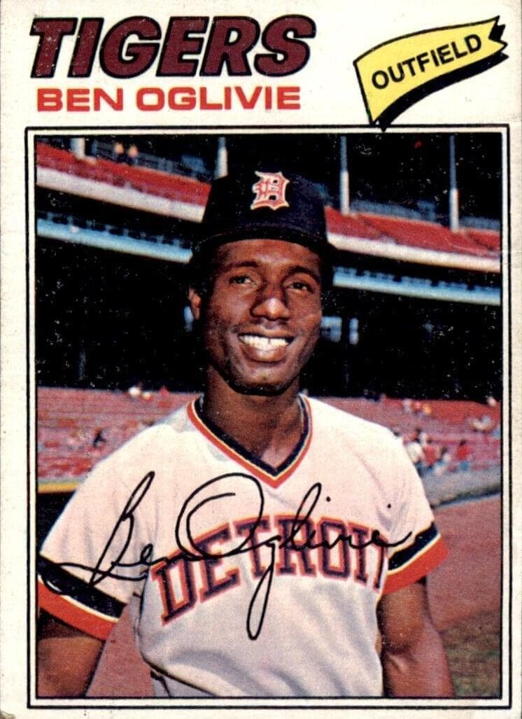 Ben Oglivie 1977 topps Topps