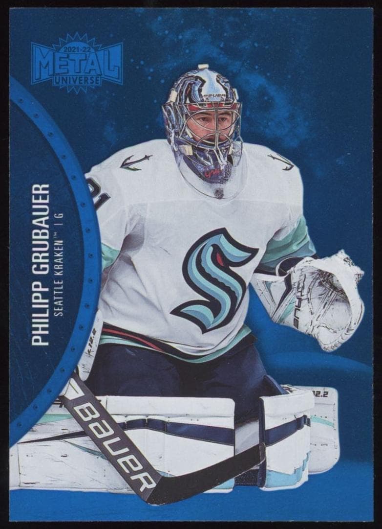 Philipp Grubauer 2021 fleer SkyBox Metal Universe