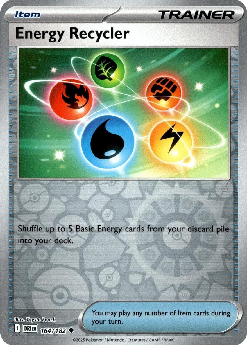 Energy Recycler trading card