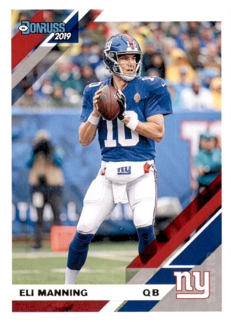 Eli Manning 2019 panini Donruss