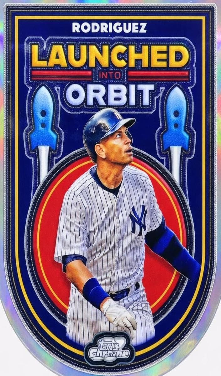 Alex Rodriguez 2025 topps Topps Cosmic Chrome